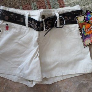NEW with Tags MUDD Hip Hugger Shorts Jr Size 7